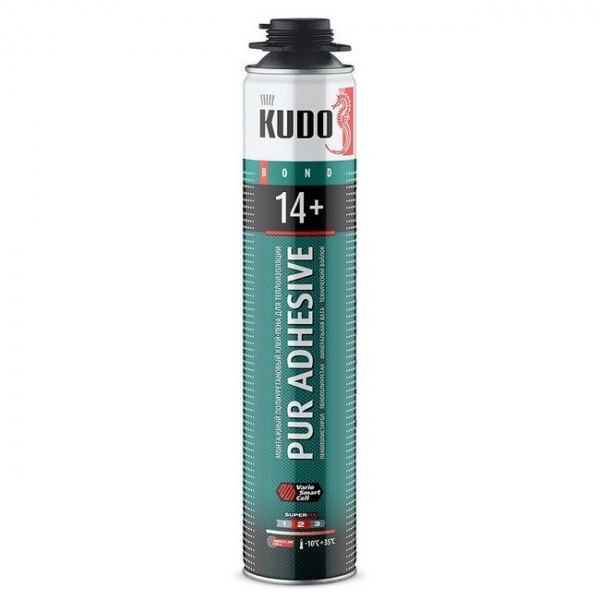 KUDO PROFF 14 + клей-пена для пенопласта