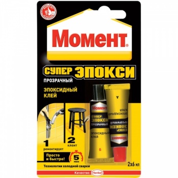 Момент Супер Эпокси Прозрачный